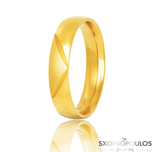 Βέρες Γάμου S30GC (4,00mm)